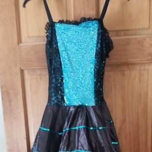 Beautiful can-can dance costume